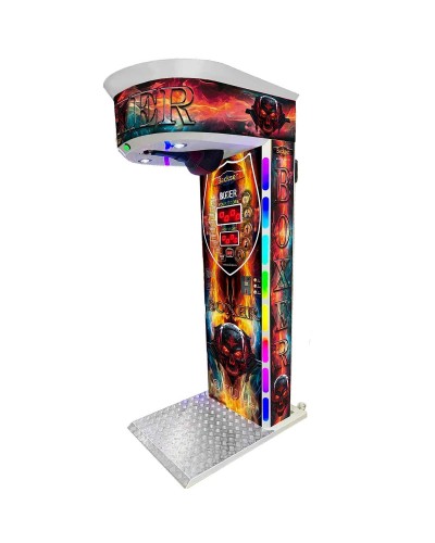 SKULL boxing arcade machine